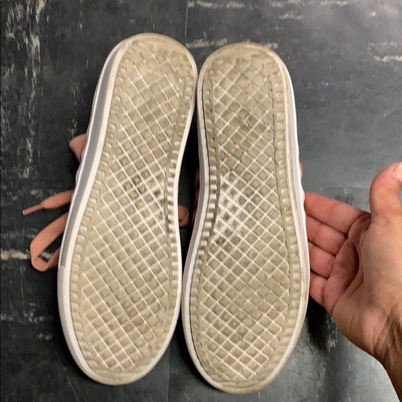 Steve Madden Lancer Pink Knit Sneakers Size 6.5 - Picture 5 of 5